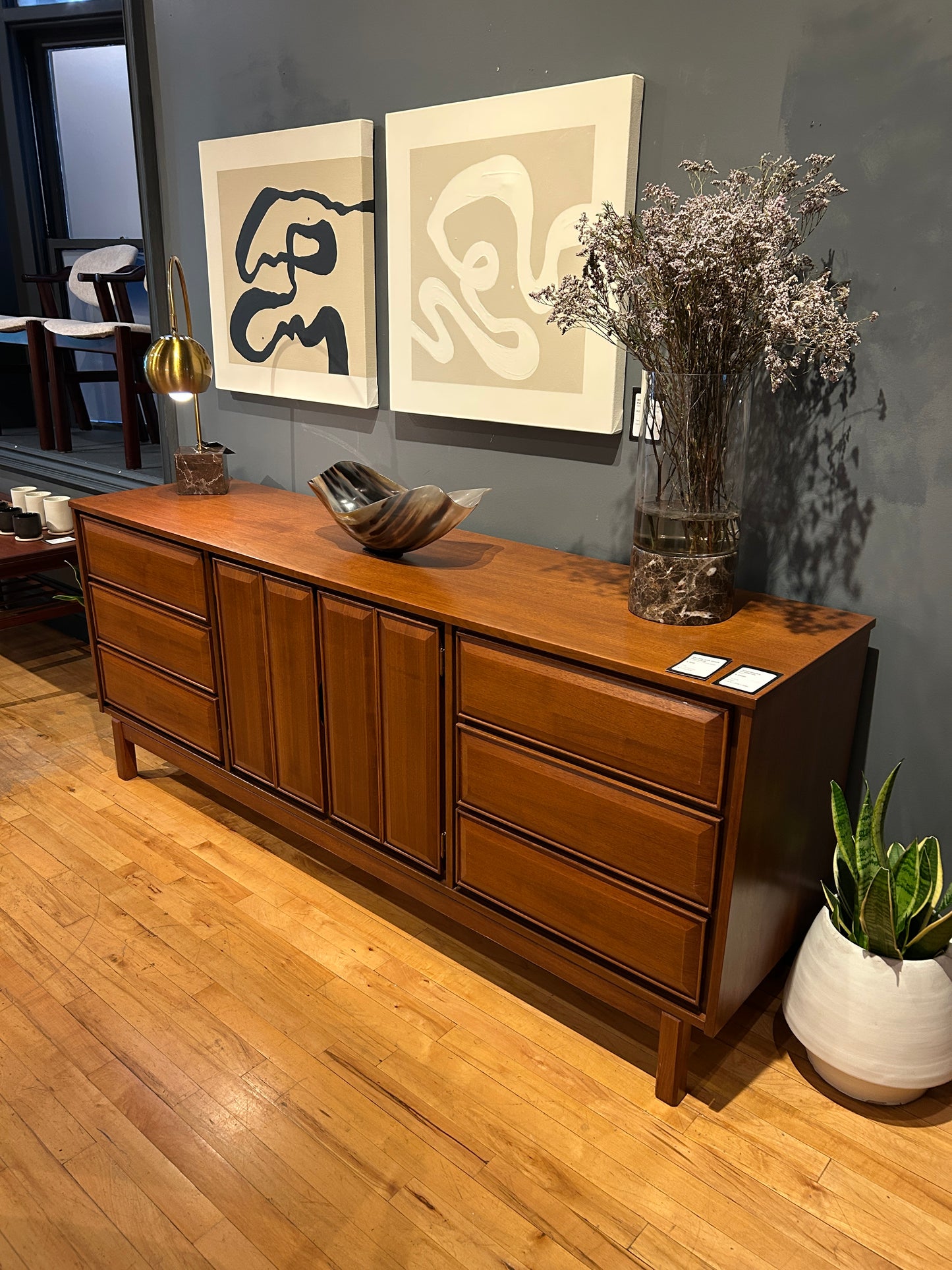 Arthabaska Walnut Credenza