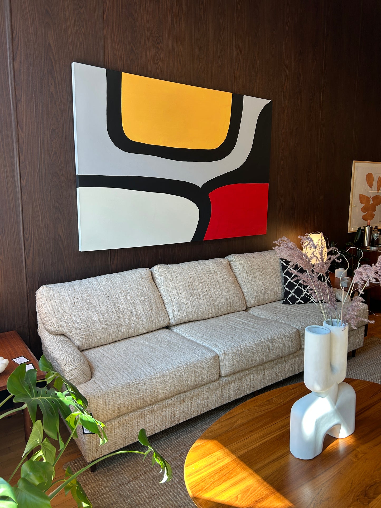 Primary Motion Canvas Painting