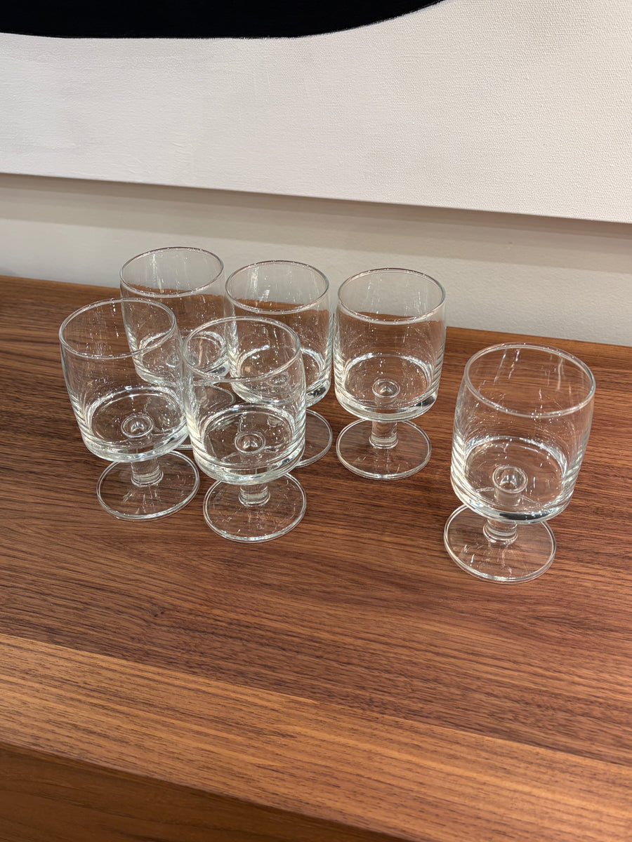 Short Stem Wine Glasses (Set of 6)