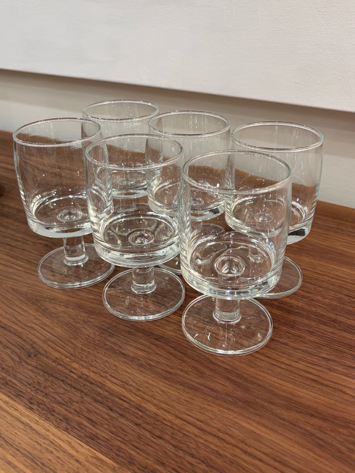 Short Stem Wine Glasses (Set of 6)