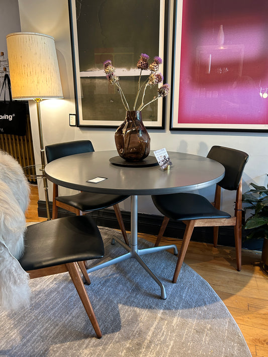 Herman Miller Grey Eames Dining Table 42"