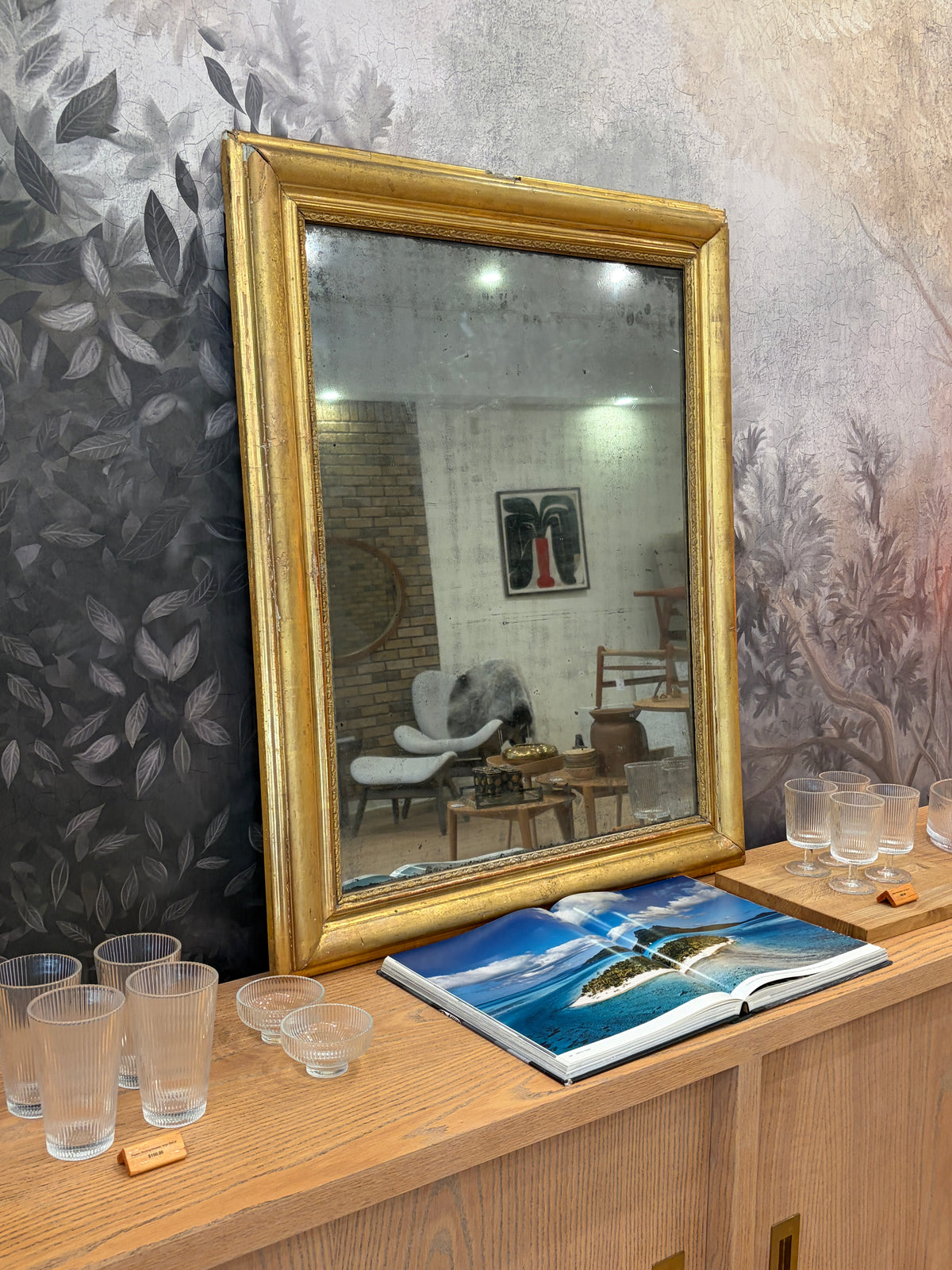 Antique Grand Mirror