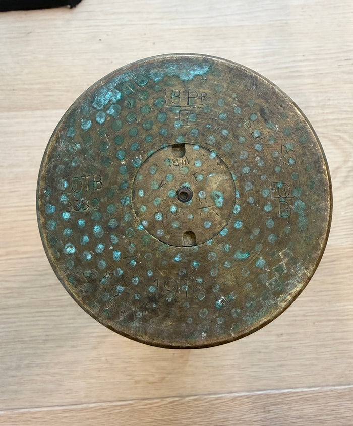 Brass Trench Art Vase (x1)