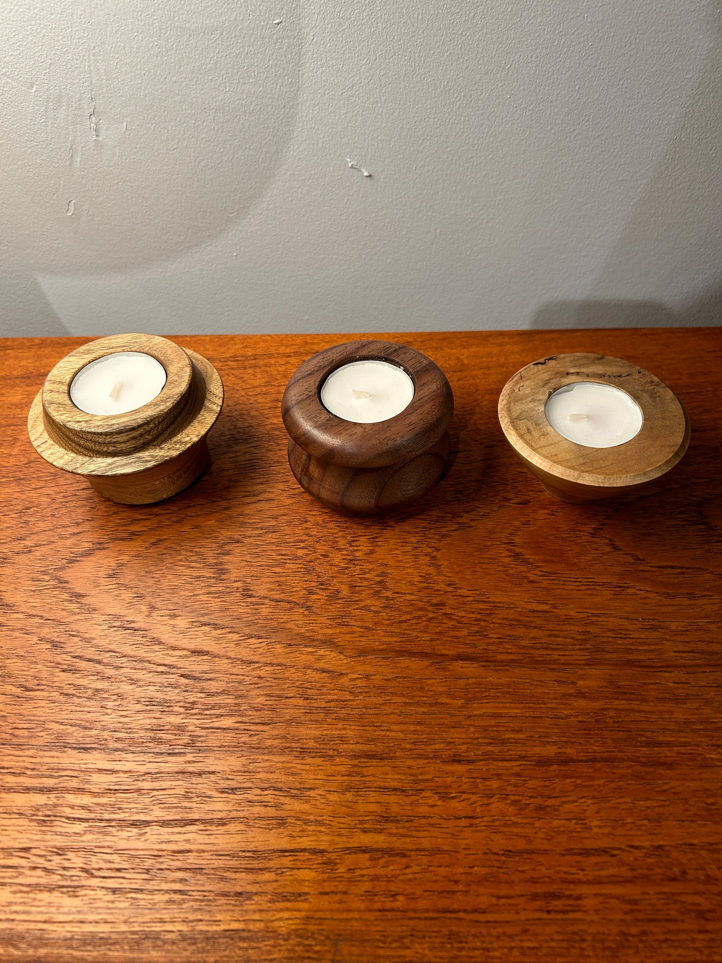 Nordic Glow Tealight Holders Set of 3