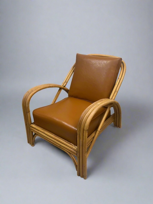 Paul Frankl Bamboo Lounge Chair