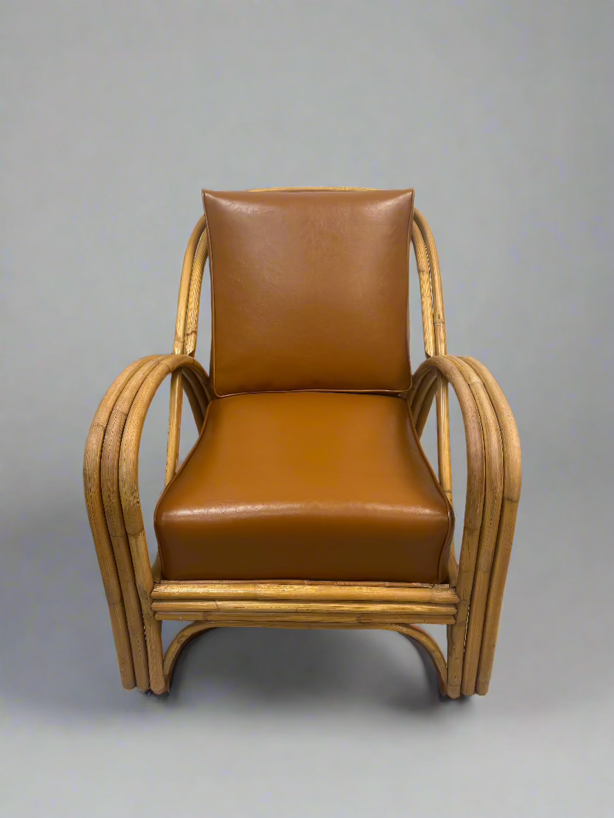 Paul Frankl Bamboo Lounge Chair