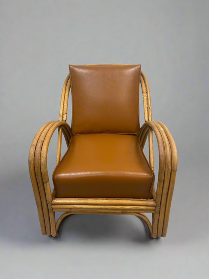 Paul Frankl Bamboo Lounge Chair