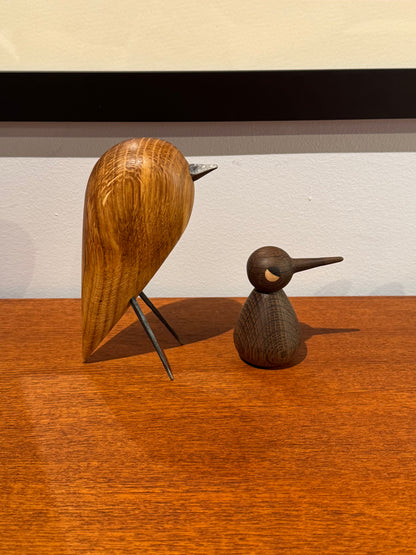 Scandi Oak Bird Figurines