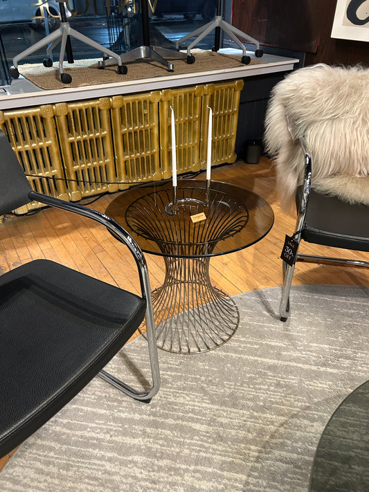 Continuum Glass Side Table