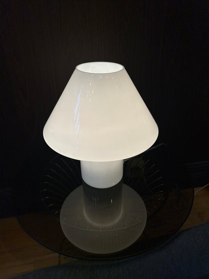 Murano Glass Mushroom Table Lamp