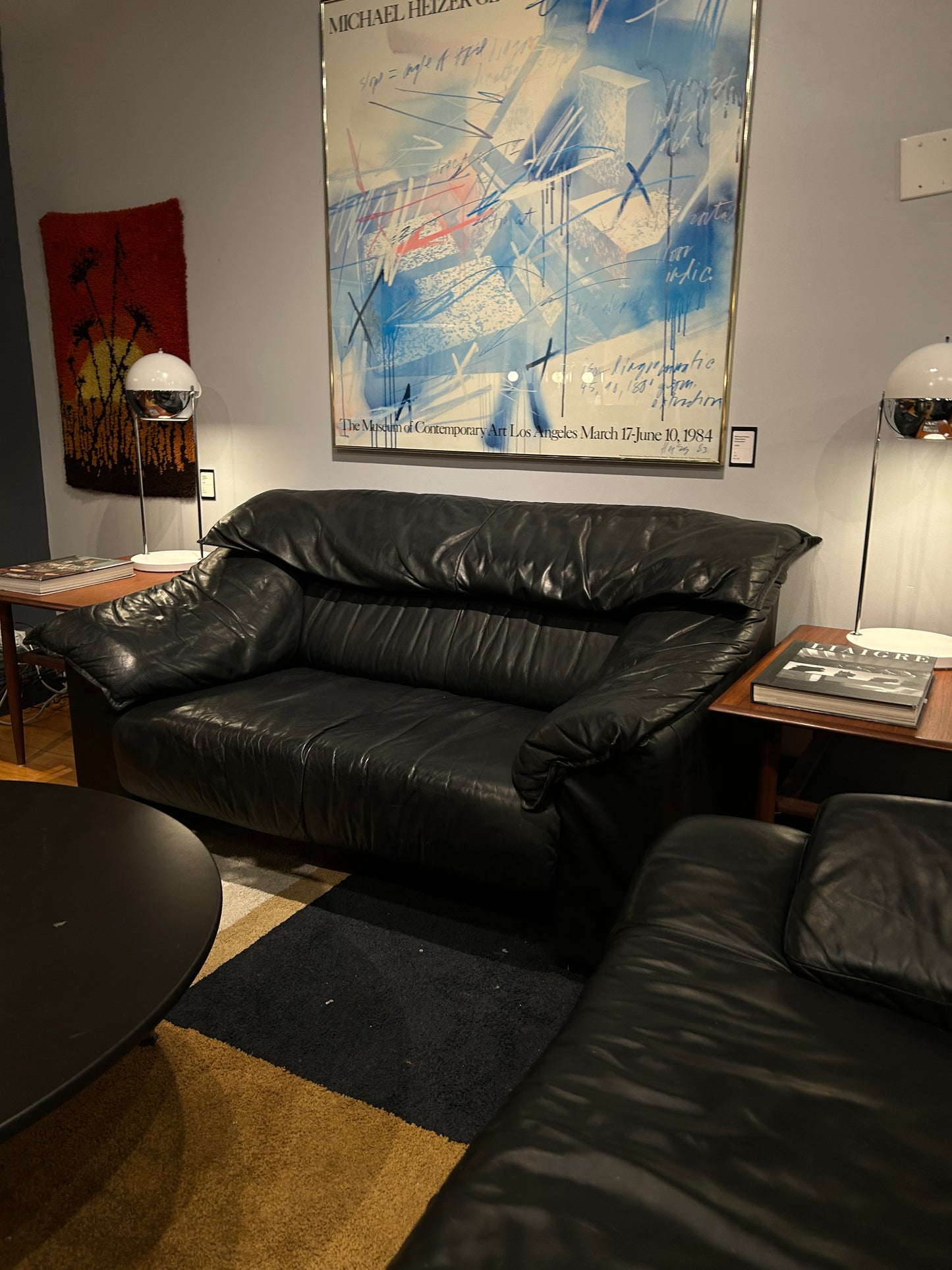 Frontier Leather Loveseat Sofa