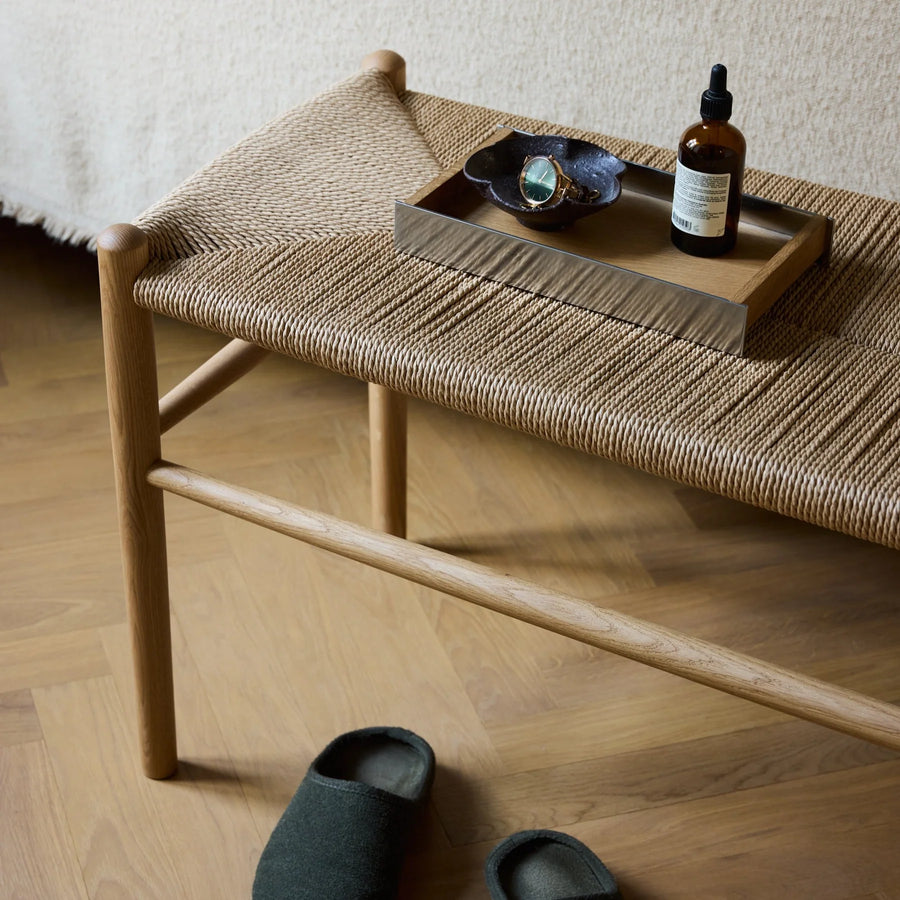 J163S Oak Bench