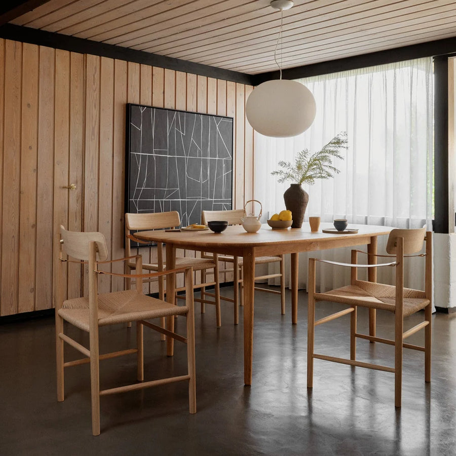 J186 Oak Dining Chair