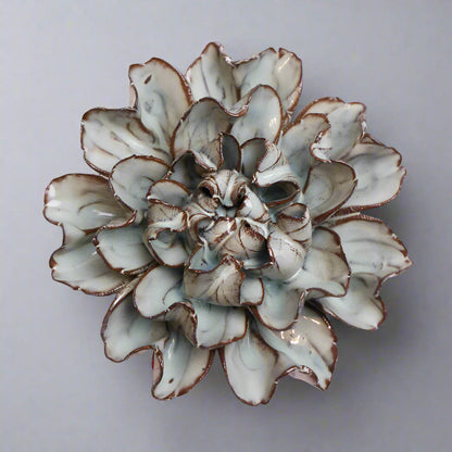 Japan Ceramic Flower Chocolate Mint Hibiscus