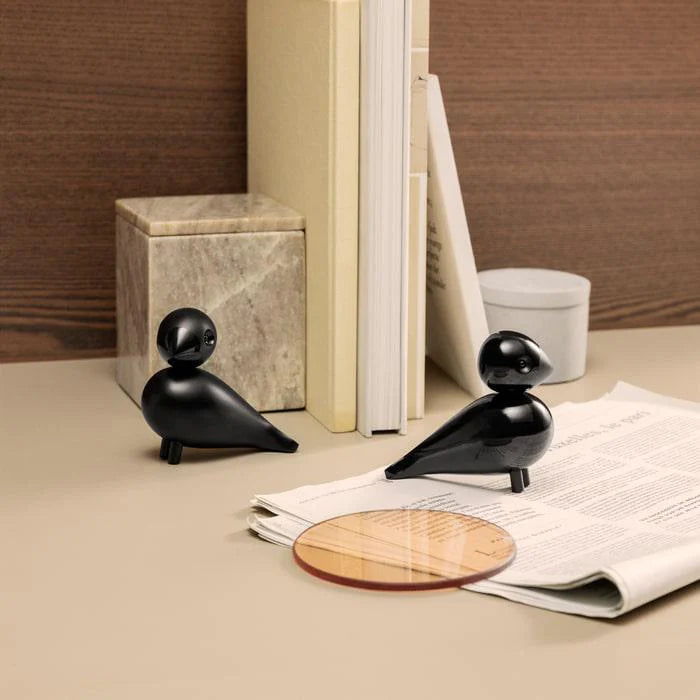 Kay Bojesen Lovebirds, black, (pair)