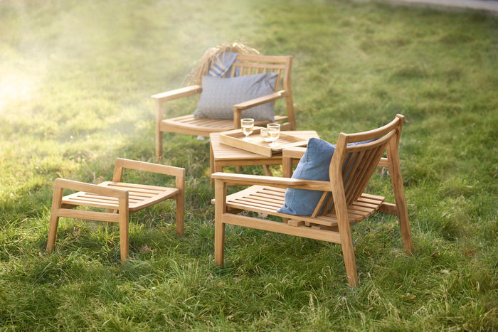 M7 Teak Foot Stool