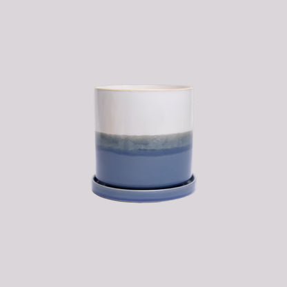 Blue Minute Ceramic Pot
