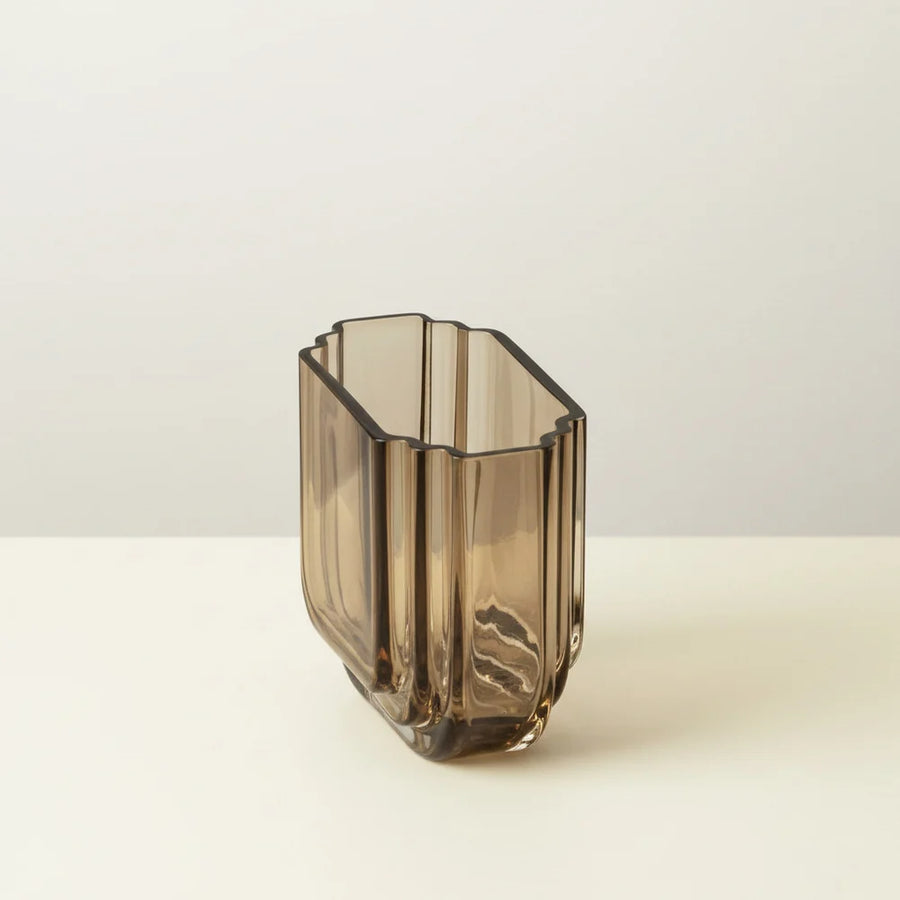 VIMA Vase Oval Smoked