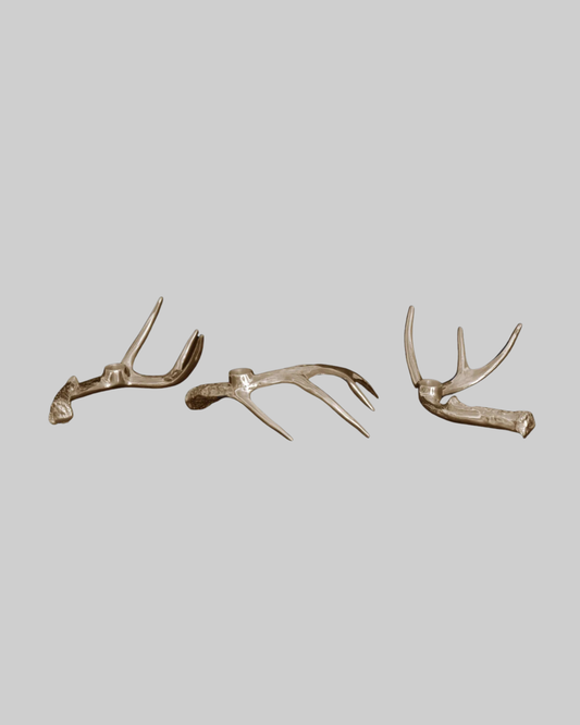 Antler Candleholder Set