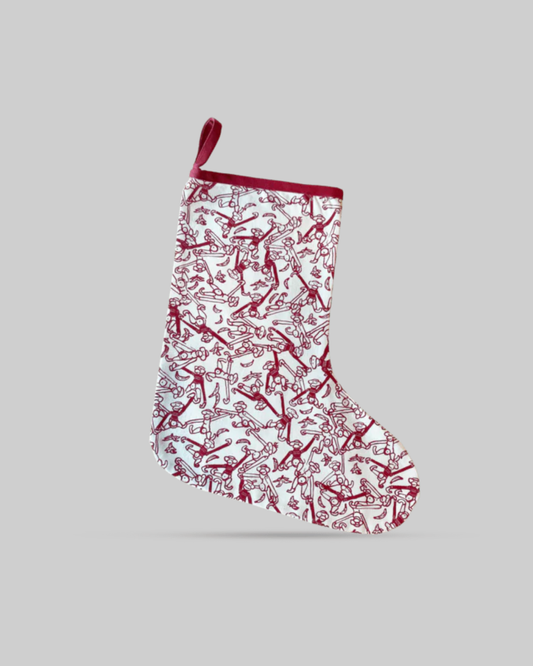 Kay Bojesen Christmas Stocking, monkeys print