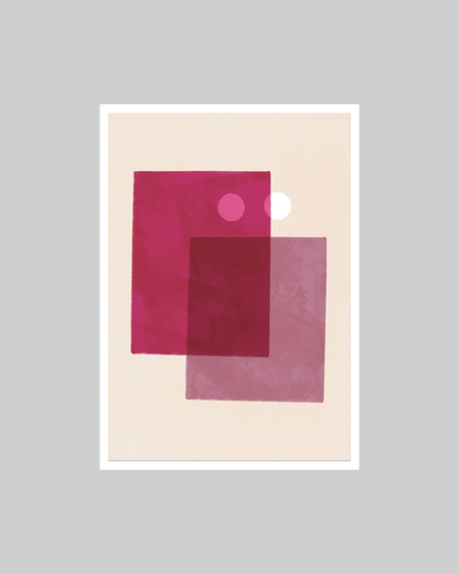 Blush Sandy Framed Poster