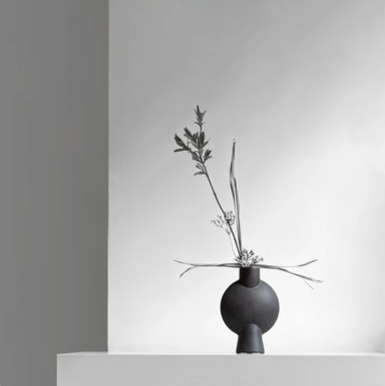 Sphere Vase Bubl, Mini - Coffee