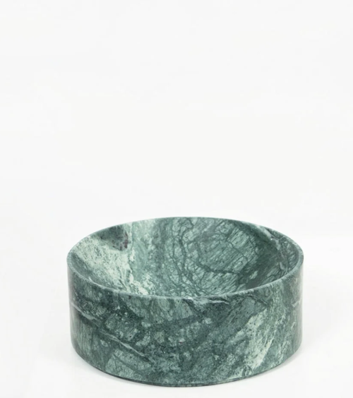 Empress Green Marble Deep Dish