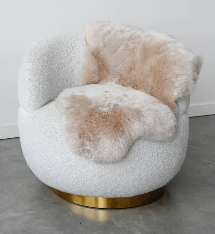 Nude Shorn Icelandic Sheepskin