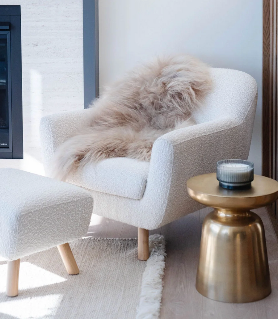 Nude Icelandic Sheepskin