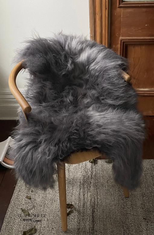Silver Icelandic Sheepskin