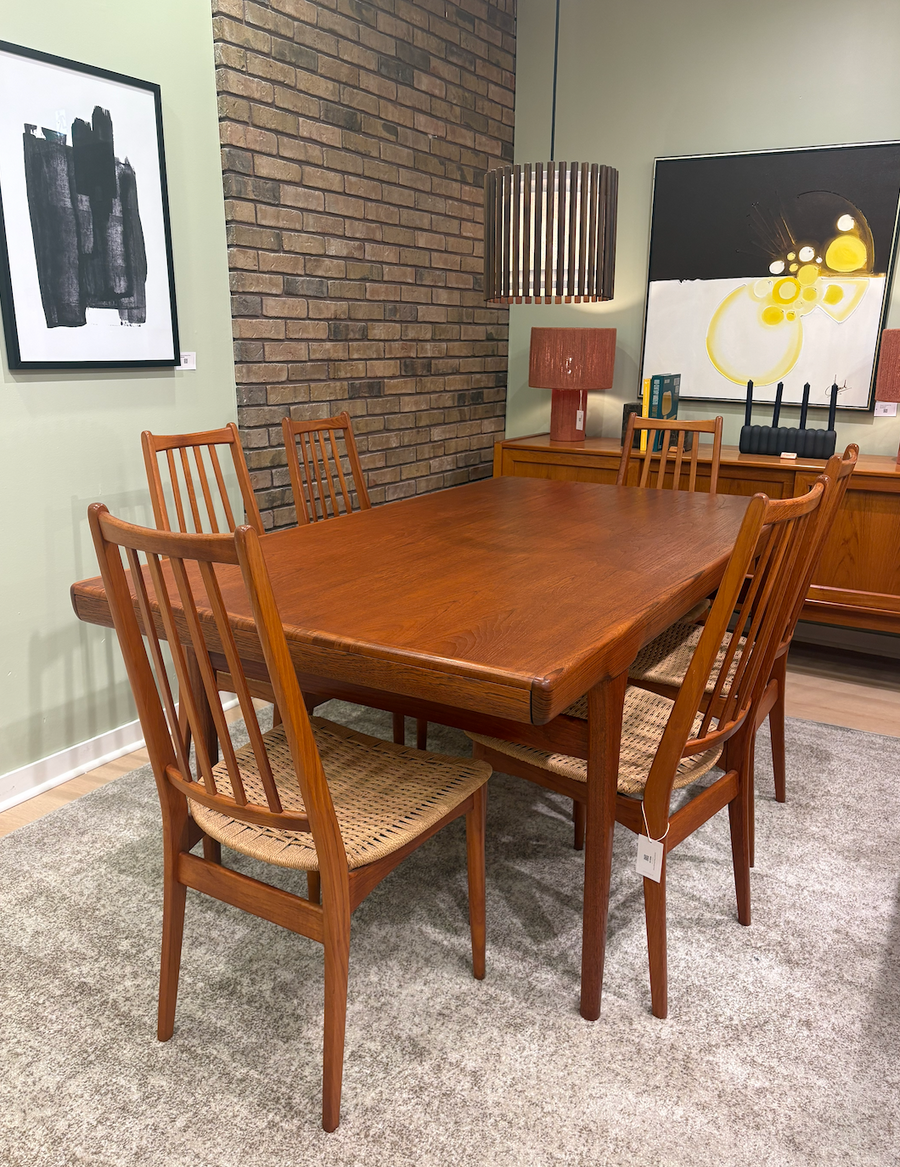 Teak Dining Table by Faarup Mobelfabrik