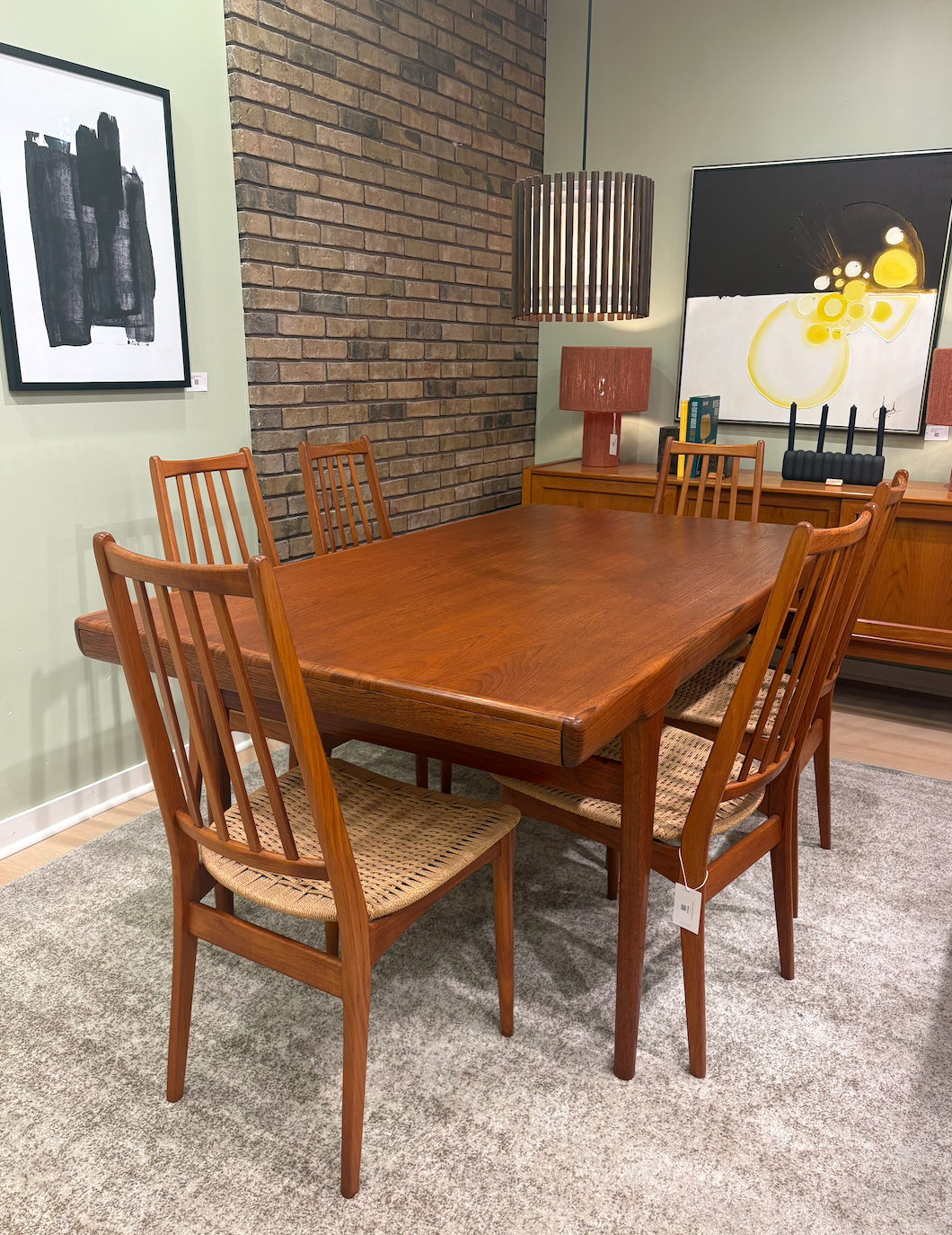 Teak Dining Table by Faarup Mobelfabrik