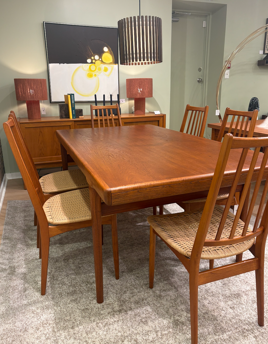 Teak Dining Table by Faarup Mobelfabrik