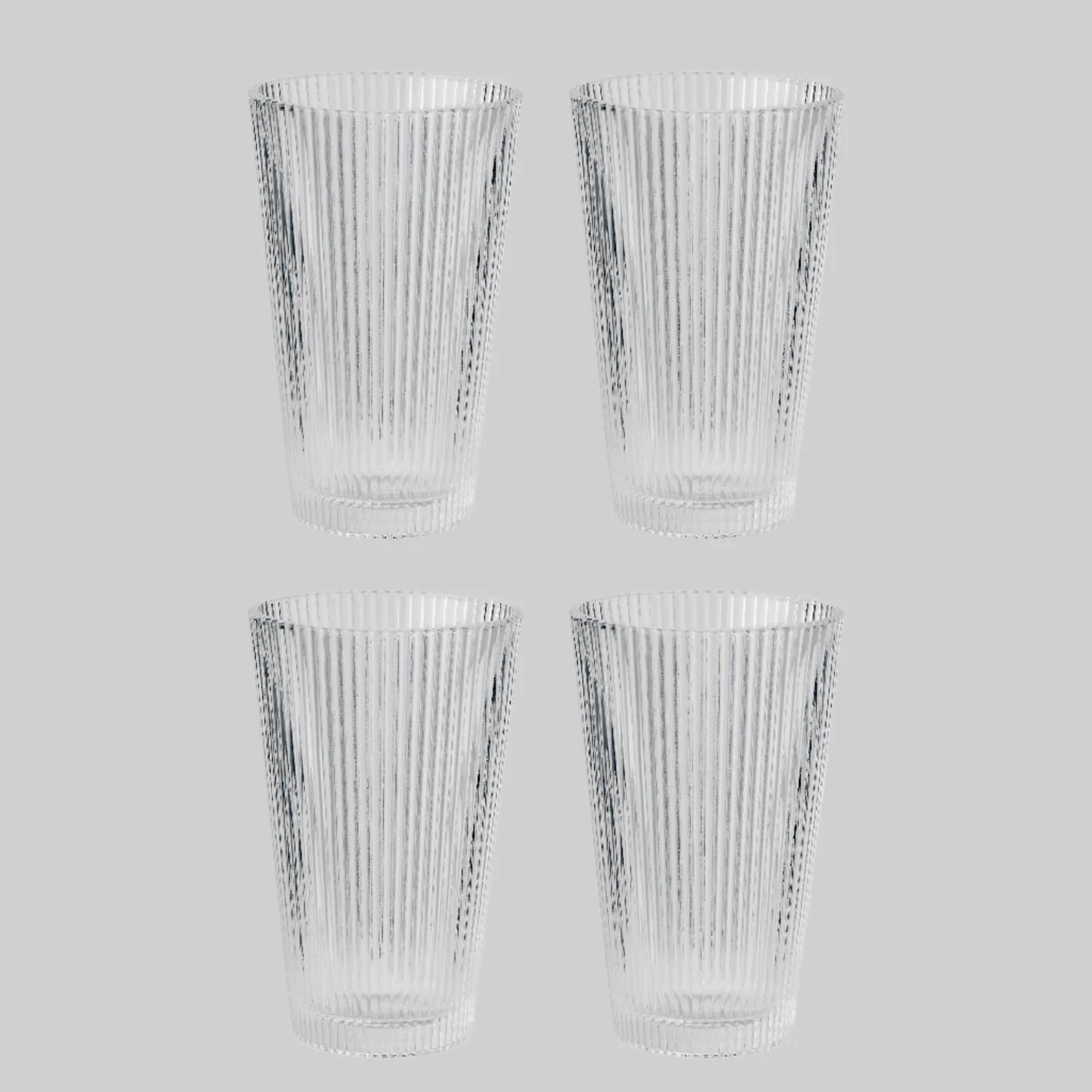 Pilastro Drinking Glasses, large (Set of 4)