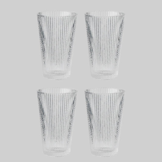 Pilastro Drinking Glasses, large (Set of 4)