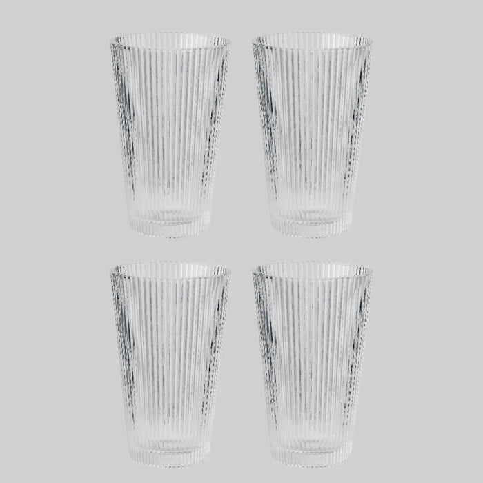 Pilastro Drinking Glasses, large (Set of 4)