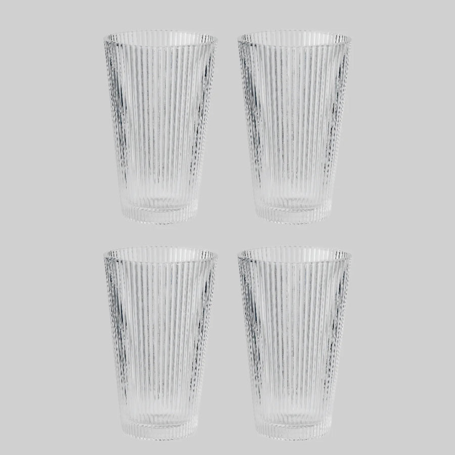 Pilastro Drinking Glasses, large (Set of 4)