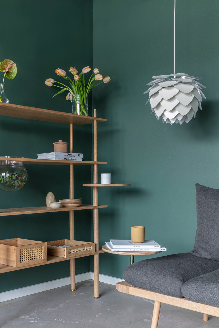 Stories Round Corner Table