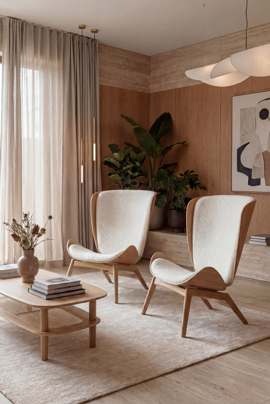 Curious Together Coffee Table - Sleek Rectangle