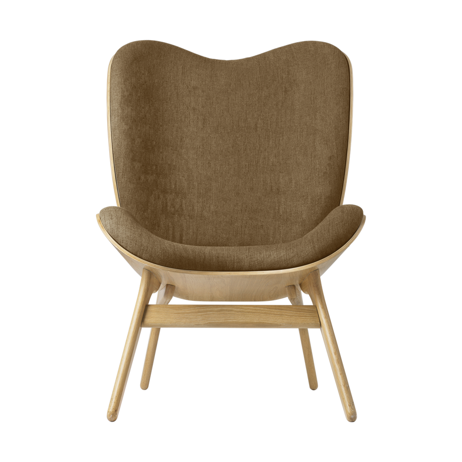 A Conversation Piece Tall Accent Chair