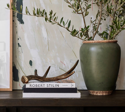 Brass Holiday Antler