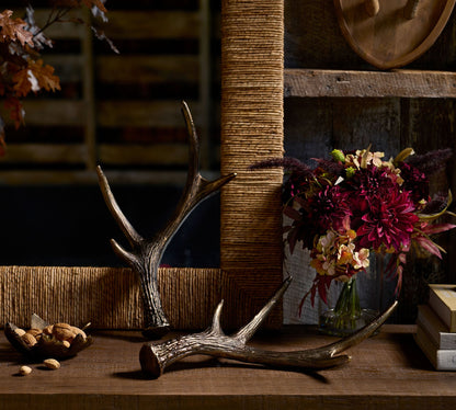 Brass Holiday Antler