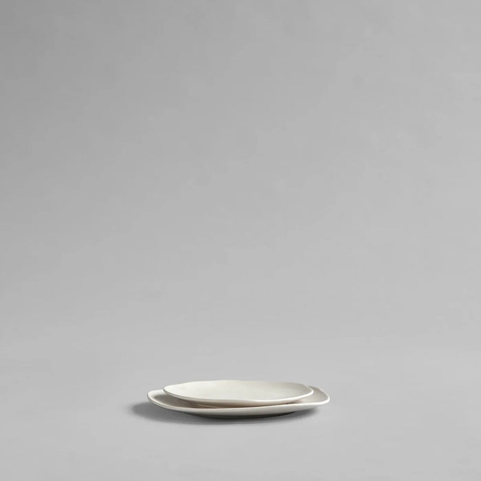 Native Lunch/Dessert Plate - Birch, 2 Pcs.