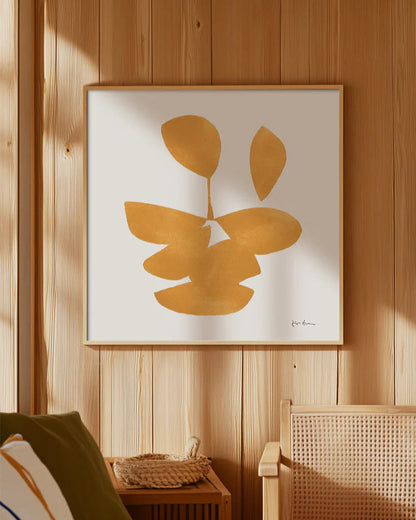 'Gold Leaf' Art Print