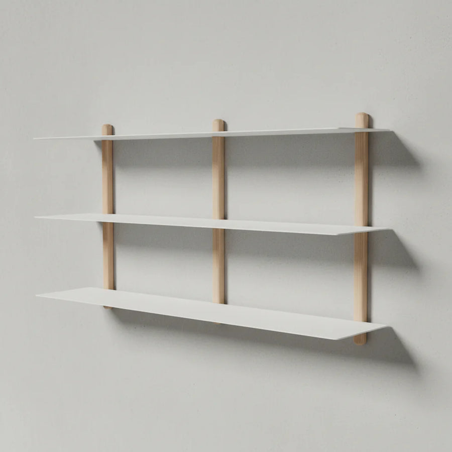 NIVO Shelf Large D - Light Oak/White