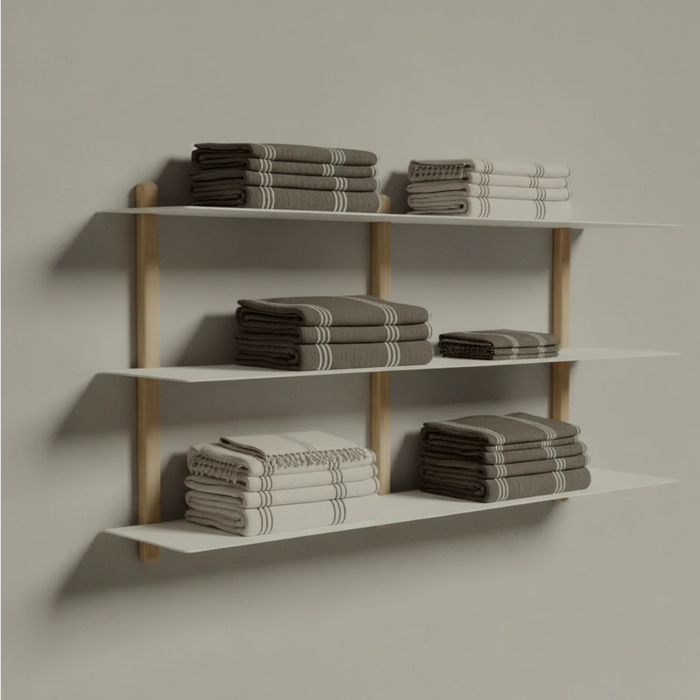 NIVO Shelf Large D - Light Oak/White