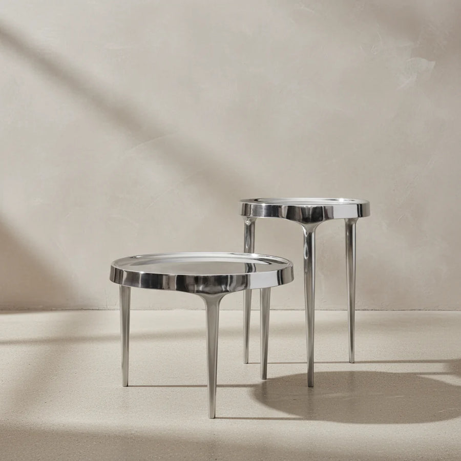 Phantom Table, Tall - Chrome