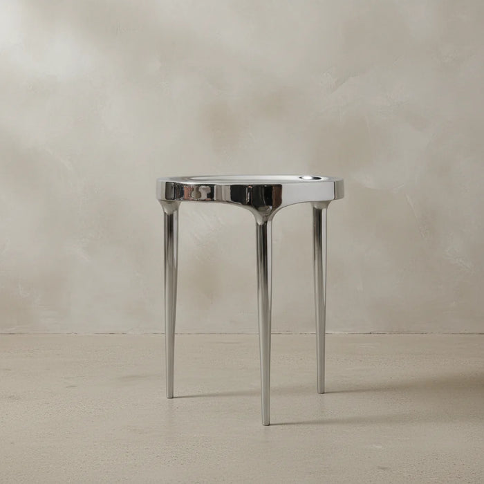 Phantom Table, Tall - Chrome