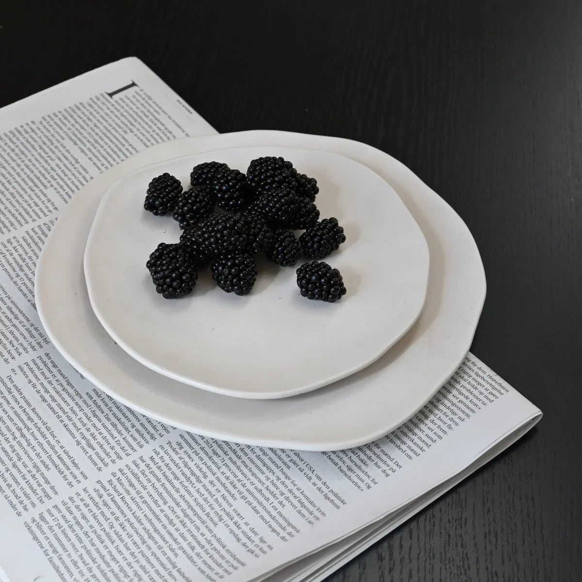 Native Lunch/Dessert Plate - Birch, 2 Pcs.