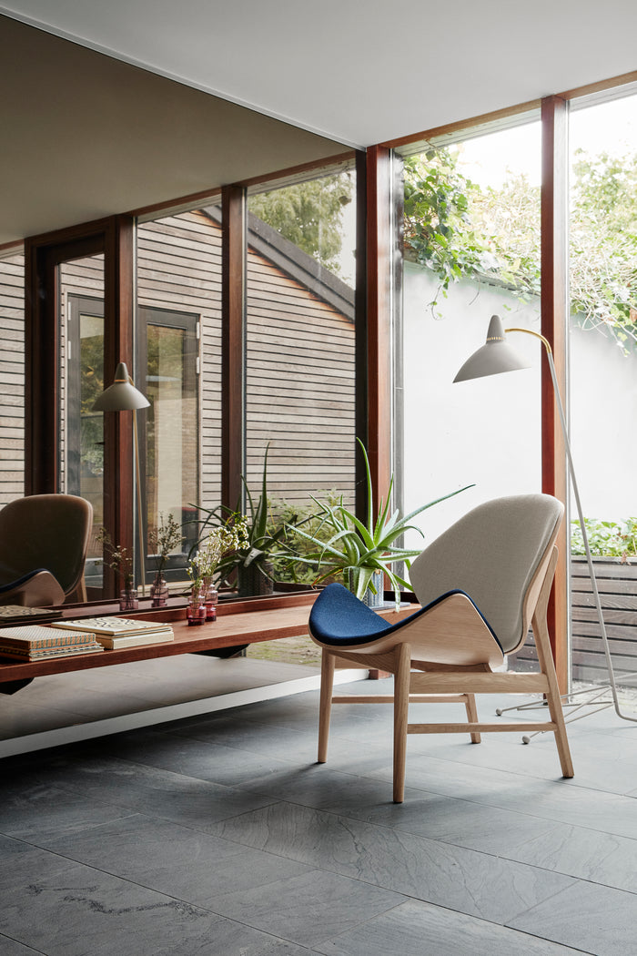 The Orange Lounge Chair Full